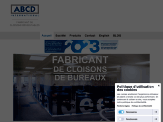 Aperçu du site https://www.abcd-international.fr/