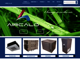 Aperçu du site https://www.aircalo.fr/