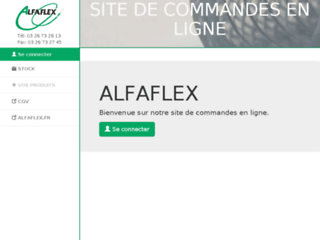 Aperçu du site https://www.alfaflex.fr/