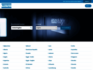 Aperçu du site https://www.atlascopco.com/