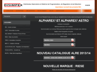 Aperçu du site https://www.disimpex.fr/