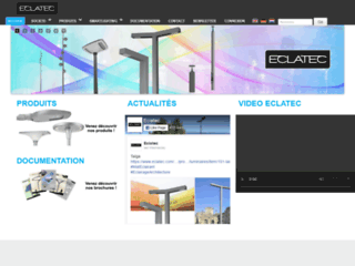 Aperçu du site https://www.eclatec.com/