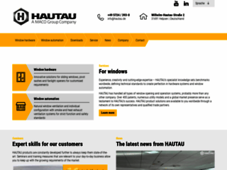 Aperçu du site https://www.hautau.de/