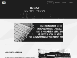 Aperçu du site https://www.idbat.com/