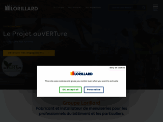 Aperçu du site https://www.lorillard.fr/