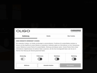 Aperçu du site https://www.oligo.de/