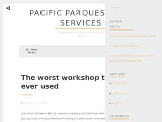 Aperçu du site https://www.pacific-parquets.com/