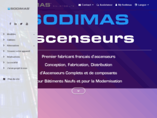 Aperçu du site https://www.sodimas.fr/