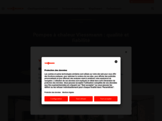 Aperçu du site https://www.viessmann.fr/